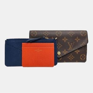 Louis Vuitton Tricolor Monogram Wallet Trio